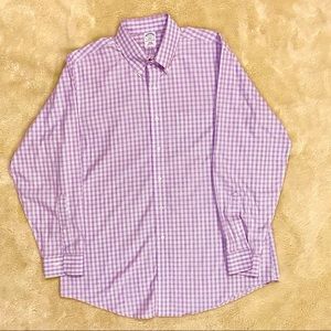 Brooks Brothers Oxford Milano Slim-Fit Dress Shirt